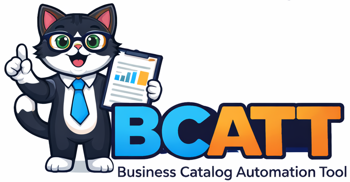 BCATT - Business Catalog Automation Tool